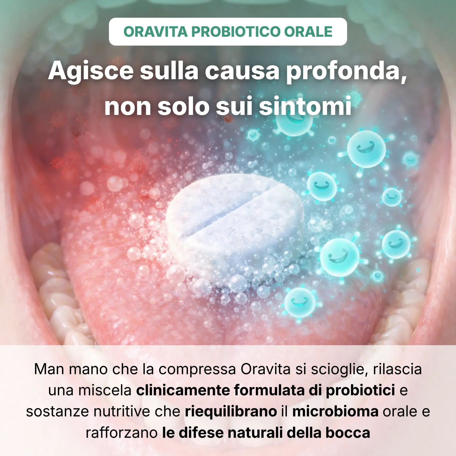 Probiotico orale Oravita