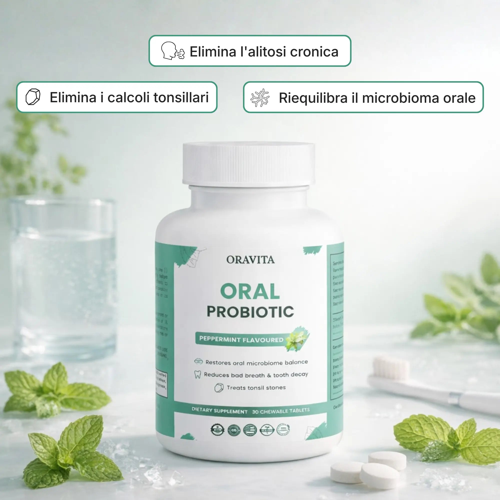 Probiotico orale Oravita